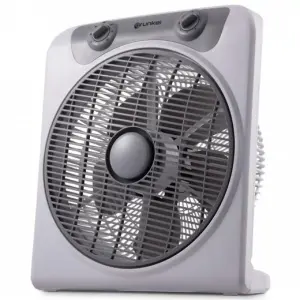 Grunkel Ventilador De Suelo 50W Con 3 Velocidades Y Temporizador Gris