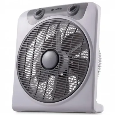 Grunkel Ventilador De Suelo 50W Con 3 Velocidades Y Temporizador Gris
