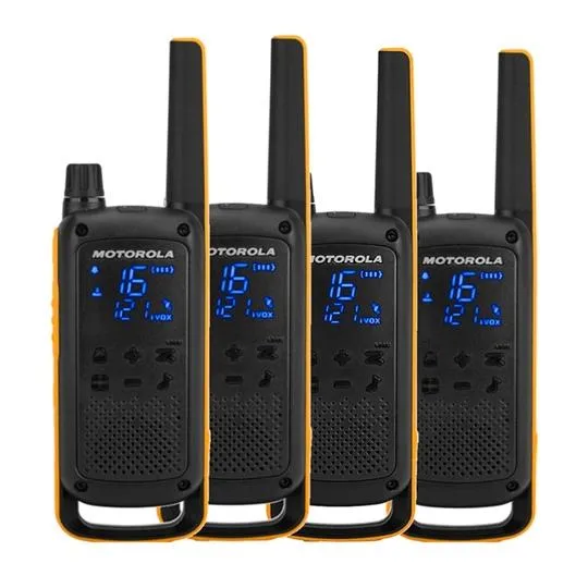 Motorola T82 Extreme Walkie Talkie 10Km 16CH Quad