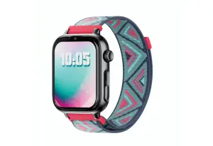 Savefamily Smartwatch Infantil SaveWatch Plus 2 - Pantalla AMOLED - Carcasa Negra - Correa Tela Tribeca