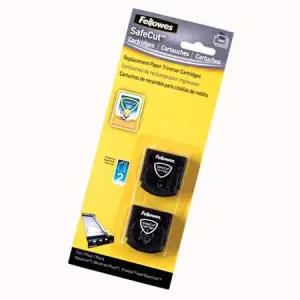 Fellowes Cuchillas Corte Recto Para Cizalla Pack 2 Unidades