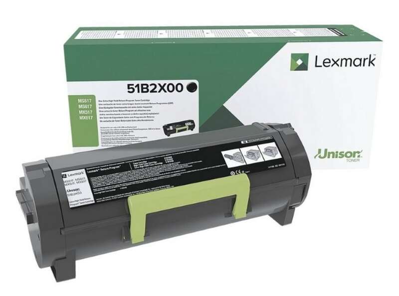 Lexmark Ms517/Ms617/Mx517/Mx617 Negro Cartucho De Toner Original - 51B2X00