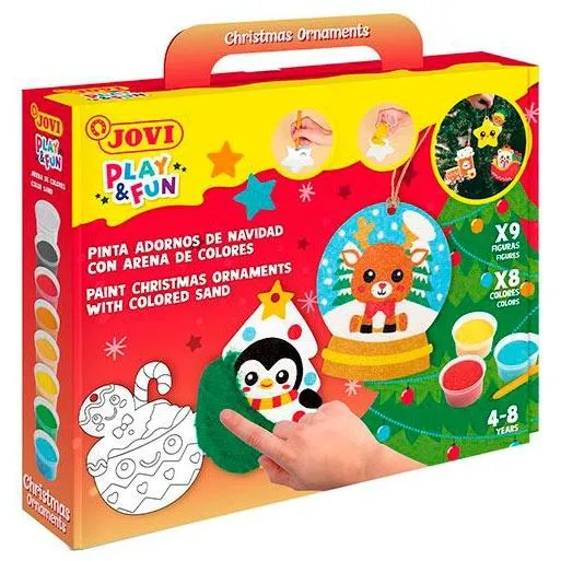 Jovi Kit Play&Fun Pinta Con Arena Colores Surtidos