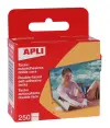 Apli Pack de 250 Tacks Autoadhesivos Doble Cara 10x16mm para Fotos y Manualidades