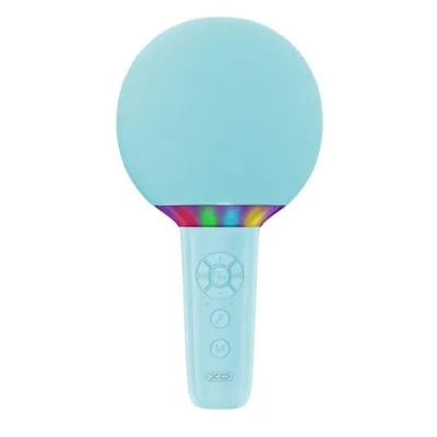 XO BE50 Micrófono Inalámbrico Karaoke 5W Bluetooth 5.3 LED Azul 3h Autonomía