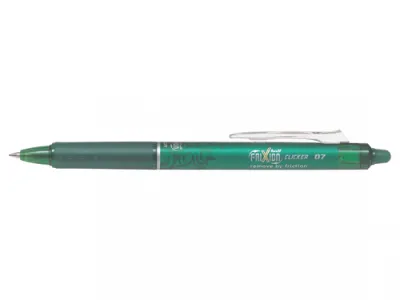 Pilot Bolígrafo Tinta Borrable Frixion Clicker 0.7 Verde