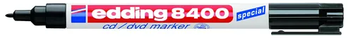 Edding Marcador Permanente Cd/Dvd/Bds Negro Blíster 1 Ud