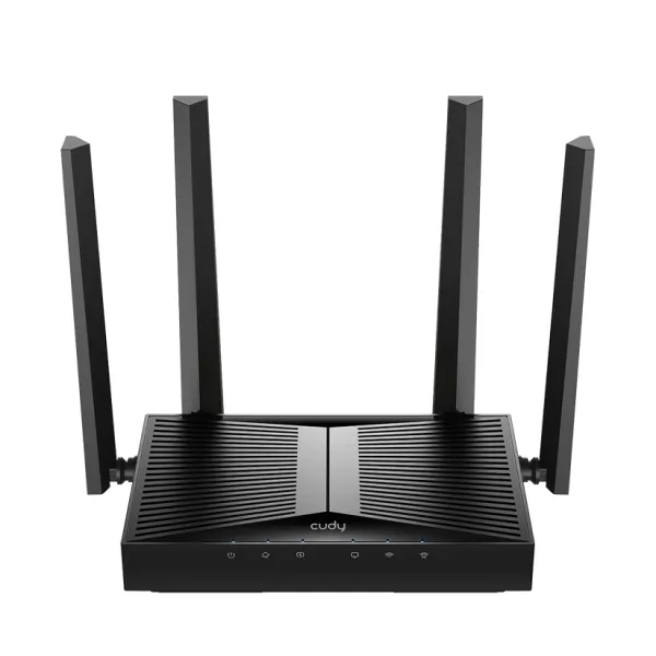 Cudy Router Wifi 7 2.5G Dual Band Be3600 - Velocidad Hasta 1000Mbps - 4 Puertos - 4 Antenas Fijas De 5Dbi - Tecnologia Mu-Mimo - Color Negro