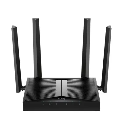 Cudy Router WiFi 7 BE3600 Dual Band 2.5G 1000Mbps 4 Puertos 4 Antenas 5dBi MU-MIMO Negro