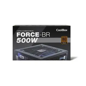 Coolbox Fuente De Alimentación ATX Force BR-500W 80 Plus Bronze