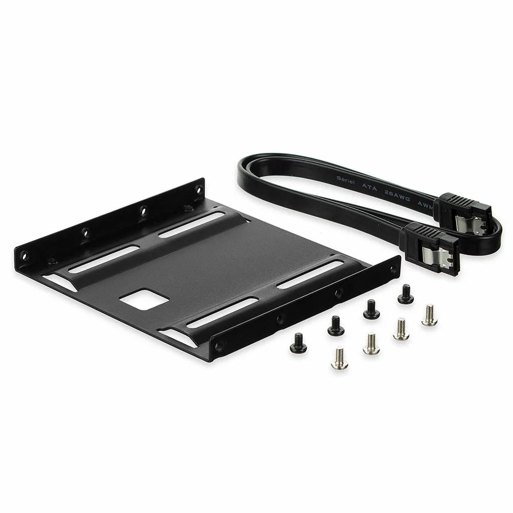 Ewent Adaptador de Montaje para Disco Duro HDD/SSD de 2.5" a 3.5" con Cable SATA 50cm