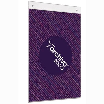 Archivo 2000 Expositor Mural Con Taladros Din A4 Horizontal 300X235Mm Cristal Transparente