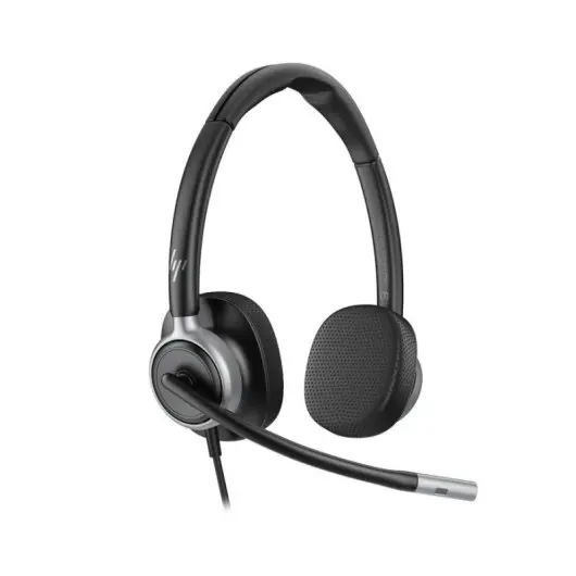 HP Poly Mission 625 Auriculares con Micrófono y Almohadillas Acolchadas