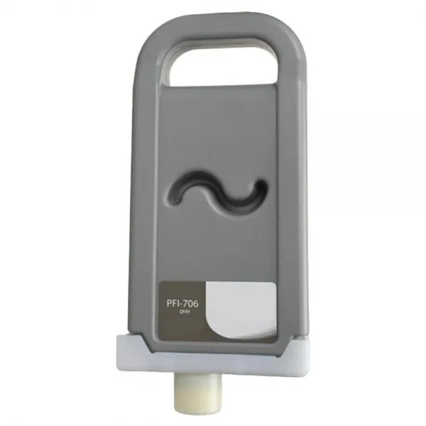 Canon Pfi706 Gris Cartucho De Tinta Pigmentada Generico - Reemplaza 6690B001