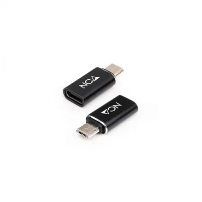 Nanocable Adaptador Micro USB a USB-C - Color Negro
