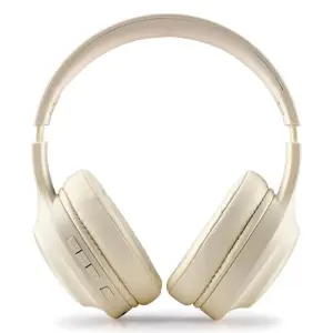 NGS Auricular Inalámbrico Bluetooth Cancela Ruido Articaglace Beige