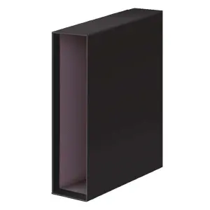 Dohe Archicolor Funda Archivador de Palanca Formato Folio Cartón Forrado Negro