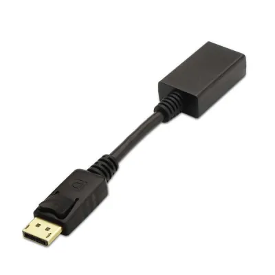 Aisens Convertidor DisplayPort a HDMI DP/M - HDMI A/H Negro 15cm