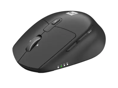 Natec Raton Inalambrico Optico Silencioso 4000 DPI Con Rueda T Tilt Negro