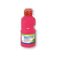 Giotto Fluo Tempera 250ml Rosa Fluorescente Botella Bio PET