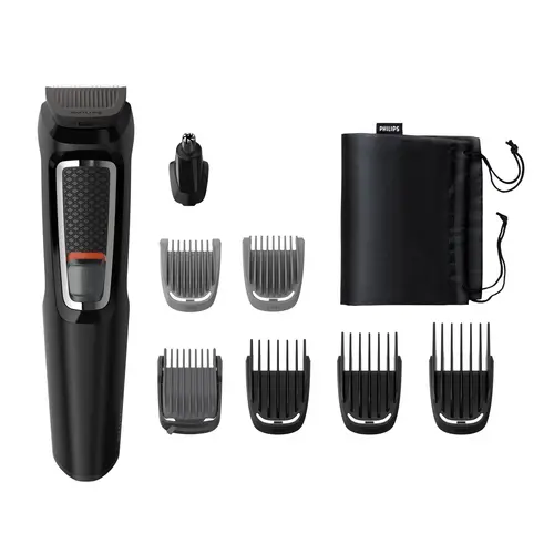 Philips Multigroom Series 3000 MG3730/15 Cortadora de Pelo Negro Níquel-Metal Hidruro