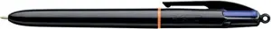 Bic 4 Colours Pro Bolígrafo Retráctil 1mm - Tinta a Base de Aceite - Cuerpo Negro