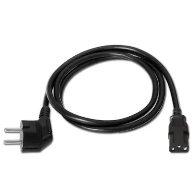 Aisens Cable de Alimentación CEE7M-C13H Negro 3.0m
