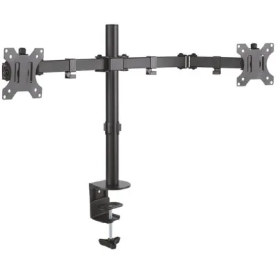 Aisens Soporte De Mesa Eco Giratorio Inclinable 3 Pivotes 2 Brazos Para TV/Monitor 8Kg 13"/32" Negro