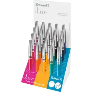 Pelikan Bolígrafo Jazz Classic Tinta Azul con Expositor de 20 Unidades