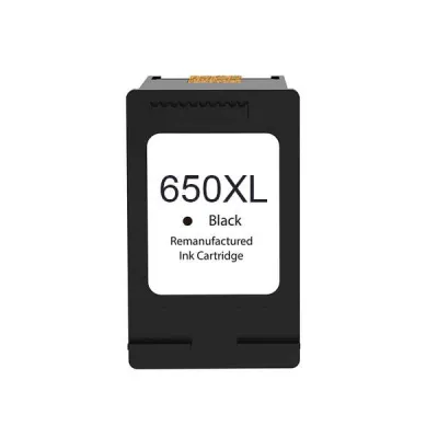 HP 650XL Negro Cartucho de Tinta Remanufacturado - Reemplaza CZ101AE