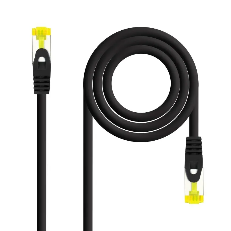 Nanocable Latiguillo Lszh Cat.6A Sftp 25Cm Negro