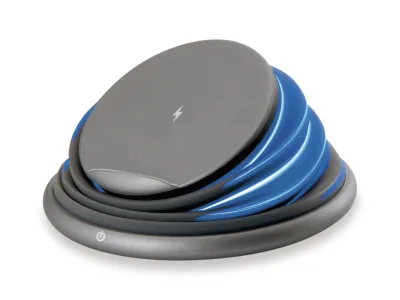 Cargador Inalambrico Conceptronic Gorgon02G Qi 10W Soporte Plegable Color Gris