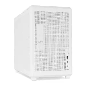 NOX Mini Torre M-ATX Hummer Refresh Mesh Blanca