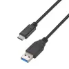 AISENS CABLE USB 3.1 GEN2 10GBPS 3A TIPO USB-C/M - A/M NEGRO 1,0M