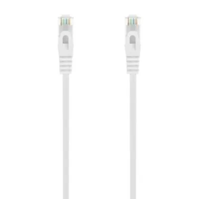Aisens Cable de Red RJ45 LSZH Cat.6A 500 MHz UTP AWG24 - 1m - 10 Gigabit/s - Blanco