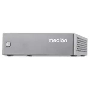 Medion S06 MD35444 Mini Barebone Intel Core i5-1335U, HDMI, DisplayPort, USB3.2, USB-C, RJ-45, WIFI6, Bluetooth 5.2, Gris
