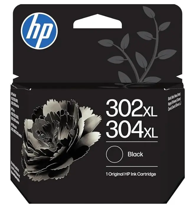 HP Cartucho de Tinta Negro Original 302XL/304XL - B7RT9AE/F6U68AE/N9K08AE