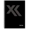 IMPREX Cuaderno Espiral Tapa Forrada 80H 90gr 4x4 Negro