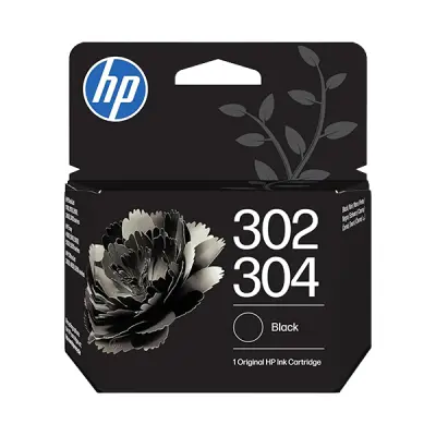 HP Cartucho de Tinta Negro Original 302/304 - B7RT7AE/F6U66AE/N9K06AE