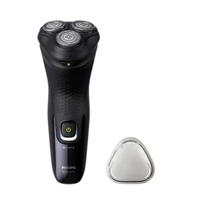 Philips Afeitadora Inalámbrica Serie 3000X - Autonomía 40 Min - Cuchillas Autoafilables - Cabezales 3D Flotantes - Color Negro