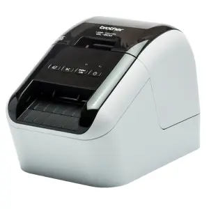 Brother QL800 Impresora Térmica de Etiquetas USB - 93 Etiquetas/min - 300x600 PPP - Negro y Rojo - Cortador Automático