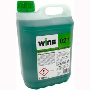 Vinfer Limpiador Amoniacal Pino Concentrado 5L - Garrafa Verde