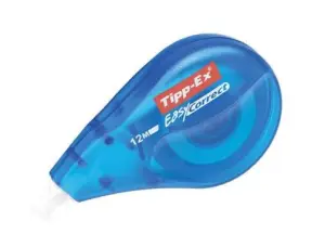 Tipp-Ex Easy Correct Cinta Correctora 4.2mm x 12m - Resistente y de Escritura Instantánea