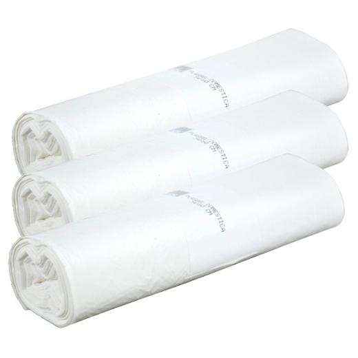 Bolsa De Basura Domestica Belsack G55 30L 54X60 Blanca -Rollo 20U-