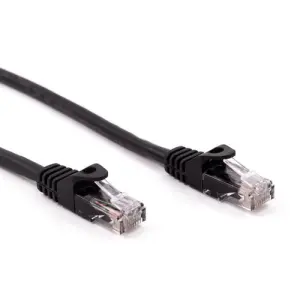 Nilox Cable Red Latiguillo RJ45 Cat.6 UTP Negro 2.0 M