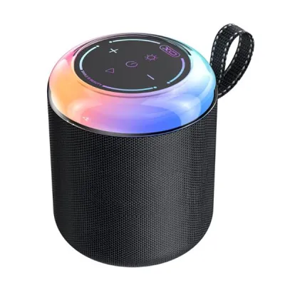 XO F67 Altavoz Bluetooth con LED RGB - Color Negro