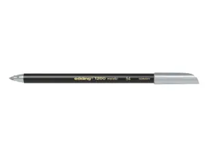 Edding 1200 Rotulador Punta Redonda 1mm Tinta Base Agua Color Plata