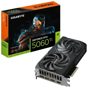 Gigabyte NVIDIA RTX 5060 Ti WF OC 8GB DDR7 Tarjeta Gráfica