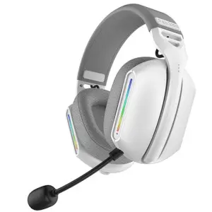 Coolsound G11 Auricular Gaming Bluetooth con Iluminación RGB - Color Blanco