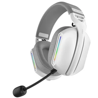 Coolsound G11 Auricular Gaming Bluetooth con Iluminación RGB - Color Blanco